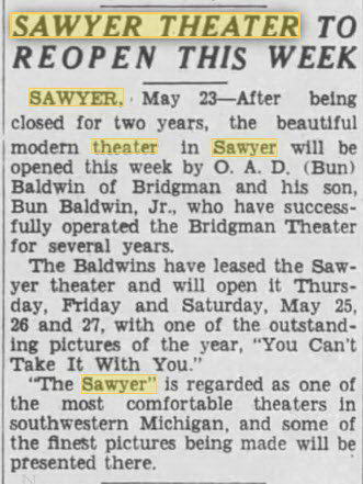 Flynn Theatre - 23 MAY 1939 SEEMS TO INDICATE NAME CHANGE